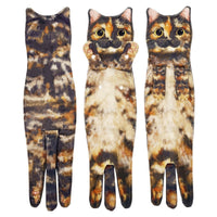 HKM-167507 Cartoon Printed Superfine Fiber Face Towel - Various Cat and Dog Designs