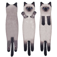 HKM-167507 Cartoon Printed Superfine Fiber Face Towel - Various Cat and Dog Designs