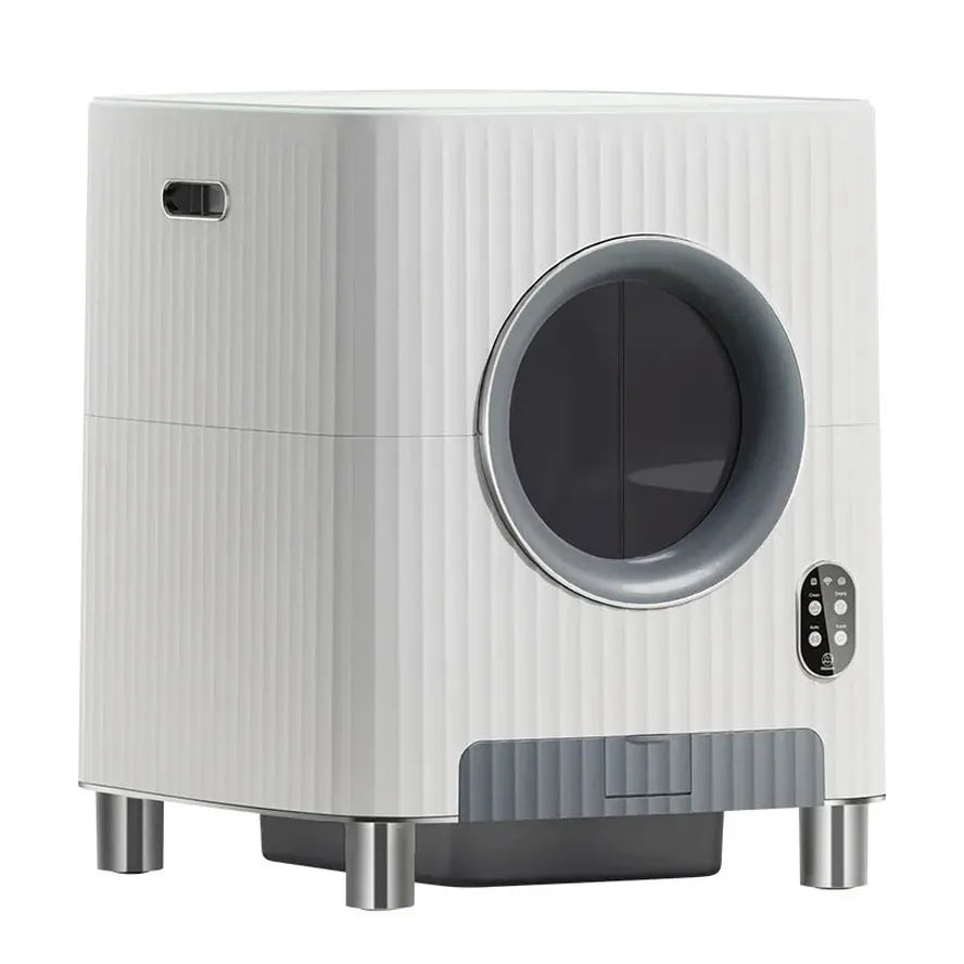 KTX-167699 Automatic Self-Cleaning Cat Litter Box with App Control and Video Monitoring