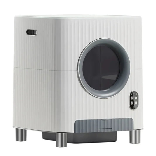 KTX-167699 Automatic Self-Cleaning Cat Litter Box with App Control and Video Monitoring