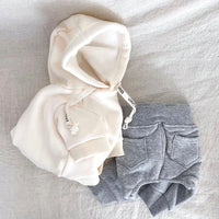 HKM-167763 Casual Dog Clothes with Cartoon Bear Design - Available in Dark Blue, Gray, Yellow, Red, and Pure White