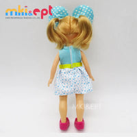 HKM-167891 Cute Cartoon Design Doll for Girls - Lovely Mini Vinyl Toy, Ages 2-7 - EPT351066