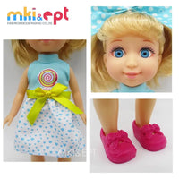 HKM-167891 Cute Cartoon Design Doll for Girls - Lovely Mini Vinyl Toy, Ages 2-7 - EPT351066