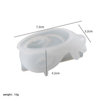 HKM-168019 Easter-Themed Silicone Molds for Small Animal Ornaments – Frog, Lizard, and Snail