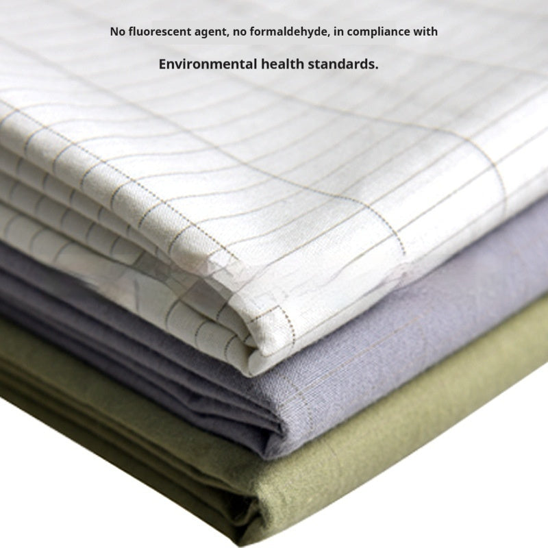 HKM-168083 Silver Fiber Anti-Static Grounding Cotton Bed Sheet in Multiple Sizes