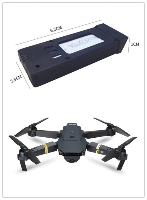HKM-168915 E58 Folding Drone with 1080P Camera - Lightweight Aerial Toy for Youth, 6 Channels, Max Flight Height 120m