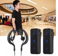 HKM-168979 Mini Walkie-Talkie Handheld Headset with 1.5-3km Range and 2000mAh Battery