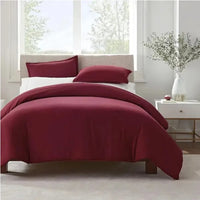 HKM-169043 Simply Clean Queen Pleated Duvet Cover for Stylish Comfort and Easy Care