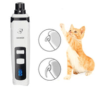 HKM-169171 Electric Pet Nail Grinder with 2200mAh Battery and 4-Hour Runtime