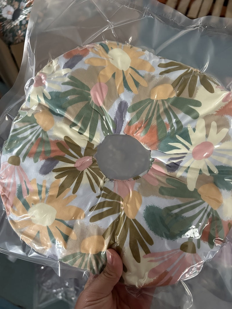HKM-169299 Hollow Seat Cushion with Lumbar Support and Ear Piercing Repair Pillow in Multiple Colors