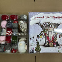 HKM-169363 Christmas Gnome Advent Calendar with 24 Plush Gnomes - Fun Interactive Emotion and Intelligence Development Toy
