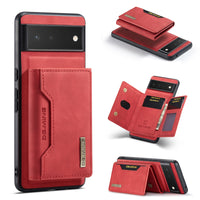 HKM-169491 Leather Magnetic Card Holder for Mobile Phones - Various Color Options Available