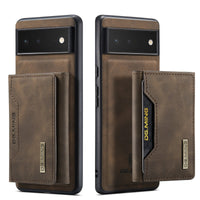 HKM-169491 Leather Magnetic Card Holder for Mobile Phones - Various Color Options Available