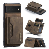 HKM-169491 Leather Magnetic Card Holder for Mobile Phones - Various Color Options Available