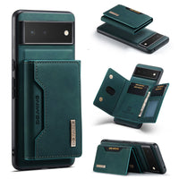 HKM-169491 Leather Magnetic Card Holder for Mobile Phones - Various Color Options Available