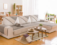HKM-169619 Universal Non-Slip Fabric Sofa Cushion Cover for All Seasons