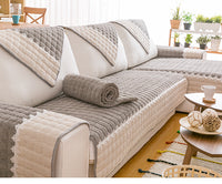 HKM-169619 Universal Non-Slip Fabric Sofa Cushion Cover for All Seasons