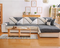 HKM-169619 Universal Non-Slip Fabric Sofa Cushion Cover for All Seasons