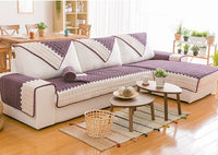 HKM-169619 Universal Non-Slip Fabric Sofa Cushion Cover for All Seasons