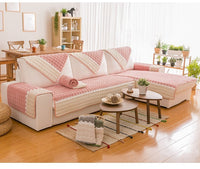HKM-169619 Universal Non-Slip Fabric Sofa Cushion Cover for All Seasons