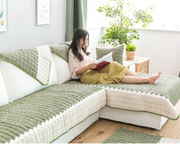 HKM-169619 Universal Non-Slip Fabric Sofa Cushion Cover for All Seasons