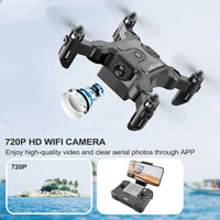HKM-169747 4DRC V2 Mini Drone with 720P HD Camera, WIFI FPV, Foldable Arms, Ideal for Beginners and Kids