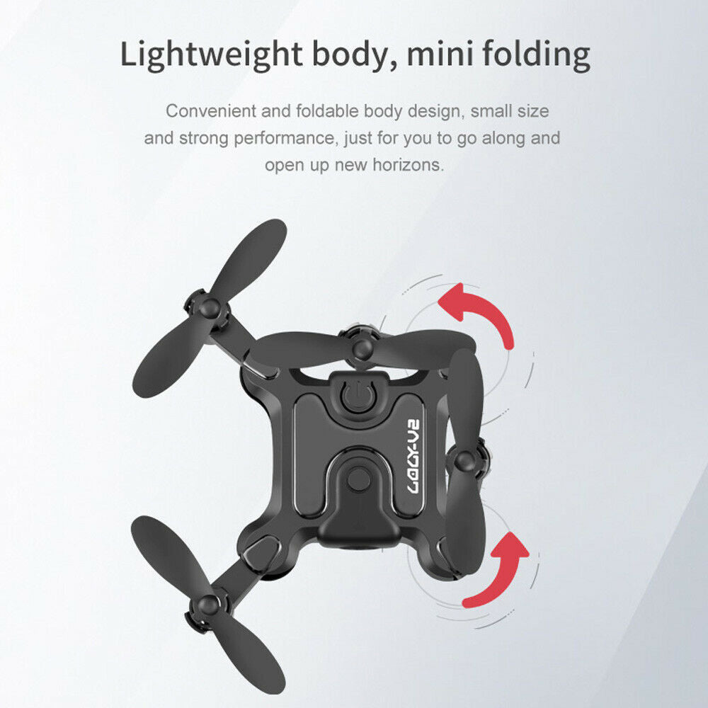 HKM-169747 4DRC V2 Mini Drone with 720P HD Camera, WIFI FPV, Foldable Arms, Ideal for Beginners and Kids