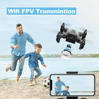 HKM-169747 4DRC V2 Mini Drone with 720P HD Camera, WIFI FPV, Foldable Arms, Ideal for Beginners and Kids