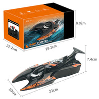 HKM-169811 2.4G Remote Control Lobster-Shaped Electric Speedboat for Outdoor Fun, Age 14+