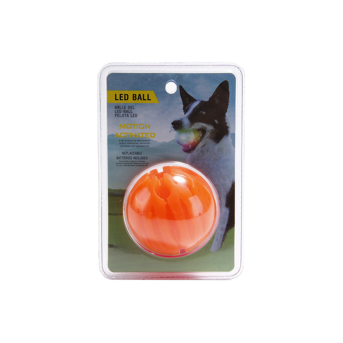HKM-170003 LED glowing pet dog biting ball