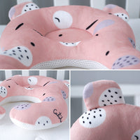 HKM-170067 Baby Shape Pillow - Cotton Core with Diamond Fleece Front and Breathable 3D Mesh Back, 31cm x 25cm