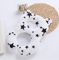 HKM-170067 Baby Shape Pillow - Cotton Core with Diamond Fleece Front and Breathable 3D Mesh Back, 31cm x 25cm