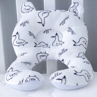 HKM-170067 Baby Shape Pillow - Cotton Core with Diamond Fleece Front and Breathable 3D Mesh Back, 31cm x 25cm