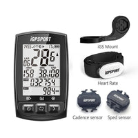 HKM-170067 High-Sensitivity GPS Cycling Computer with Heart Rate, Cadence, and Speed Sensors