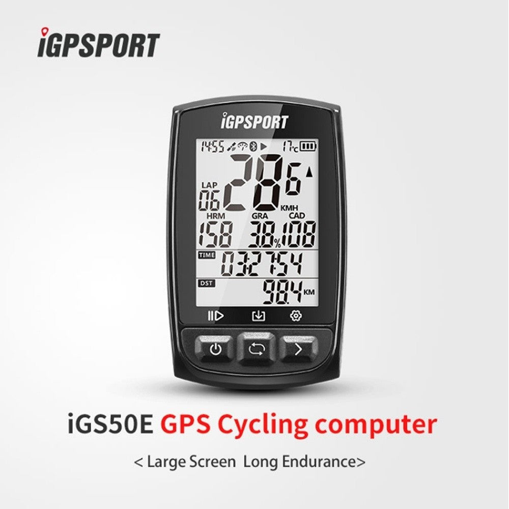 HKM-170067 High-Sensitivity GPS Cycling Computer with Heart Rate, Cadence, and Speed Sensors