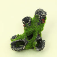HKM-170067 Imitation Moss Tree Root Decoration for Fish Tanks and Shrimp Nests