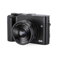 HKM-170131 5K HD Digital Optical Zoom Mirrorless Camera with 8MP Resolution and 3.2-Inch LCD Display