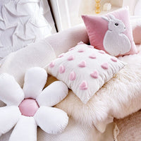 HKM-170195 Heart-Shaped Minimalist Sofa Pillowcase for Living Room Decor