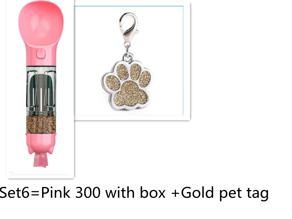 HKM-170579 Pet Multifunctional Travel Water Cup - 300ML Capacity in Various Colors