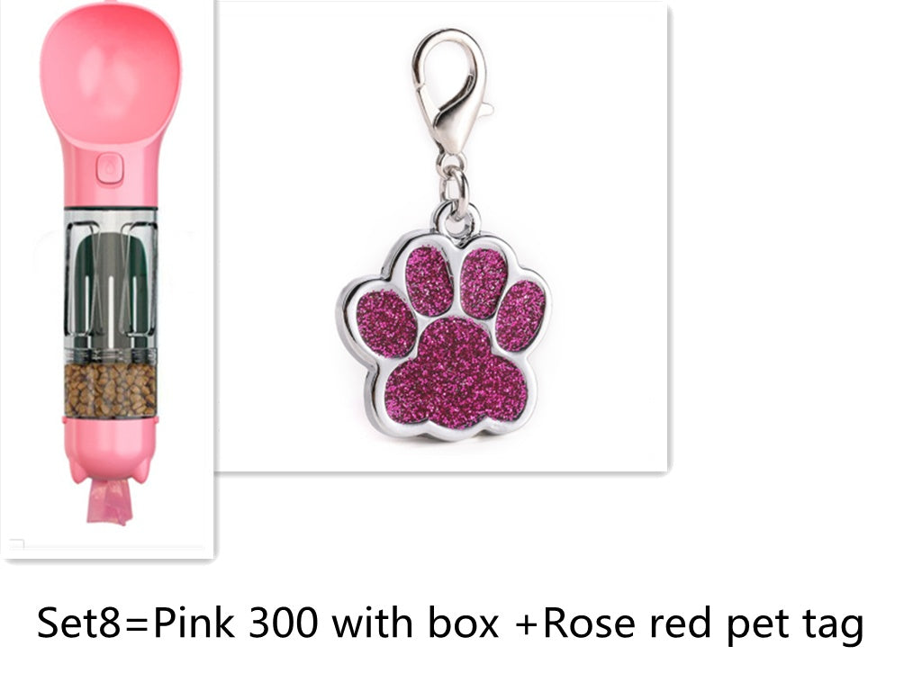 HKM-170579 Pet Multifunctional Travel Water Cup - 300ML Capacity in Various Colors