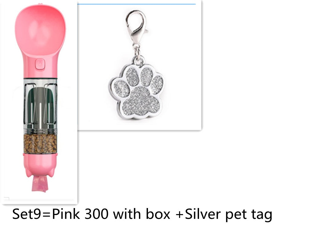 HKM-170579 Pet Multifunctional Travel Water Cup - 300ML Capacity in Various Colors