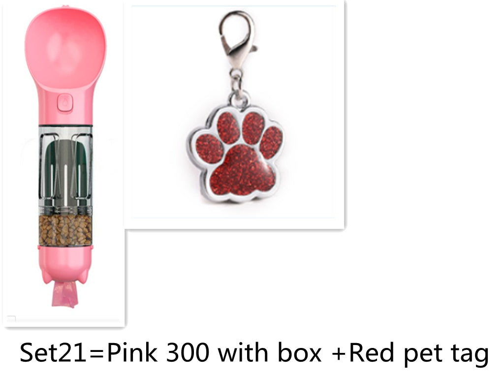 HKM-170579 Pet Multifunctional Travel Water Cup - 300ML Capacity in Various Colors