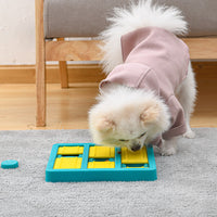HKM-170835 Interactive Rotating Dog Food Dispenser Toy - Slow Feeder and Biting Toy for Pets
