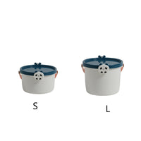 HKM-171091 Children's Cartoon Portable Plastic Storage Bucket for Toys, Stationery, and More