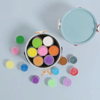 HKM-171091 Children's Cartoon Portable Plastic Storage Bucket for Toys, Stationery, and More