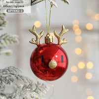 HKM-171155 Decorative Christmas Tree Ornaments - Plastic Deer & Elk Designs