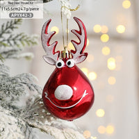 HKM-171155 Decorative Christmas Tree Ornaments - Plastic Deer & Elk Designs