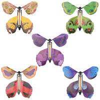 HKM-171219 Magic Flying Butterfly Toy – Rubber Band Powered Fun for Kids Ages 2 and Up