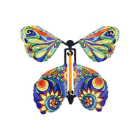 HKM-171219 Magic Flying Butterfly Toy – Rubber Band Powered Fun for Kids Ages 2 and Up