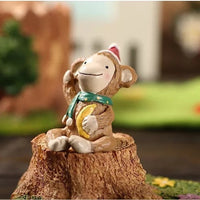 HKM-171347 Christmas-Themed Handmade Resin Crafts for Creative Desk Decoration